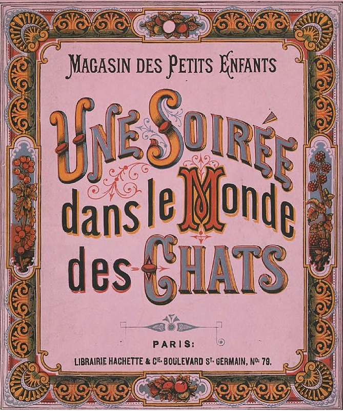 Illustration du livre "Une soirée dans le monde des chats